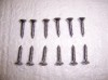 DOOR SILL PLATE SCREWS 12 CHROME